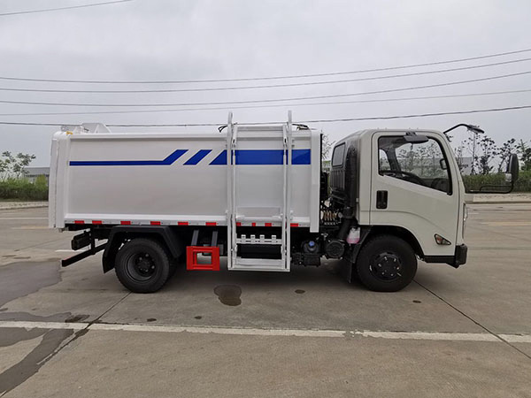江铃凯锐挂桶垃圾车