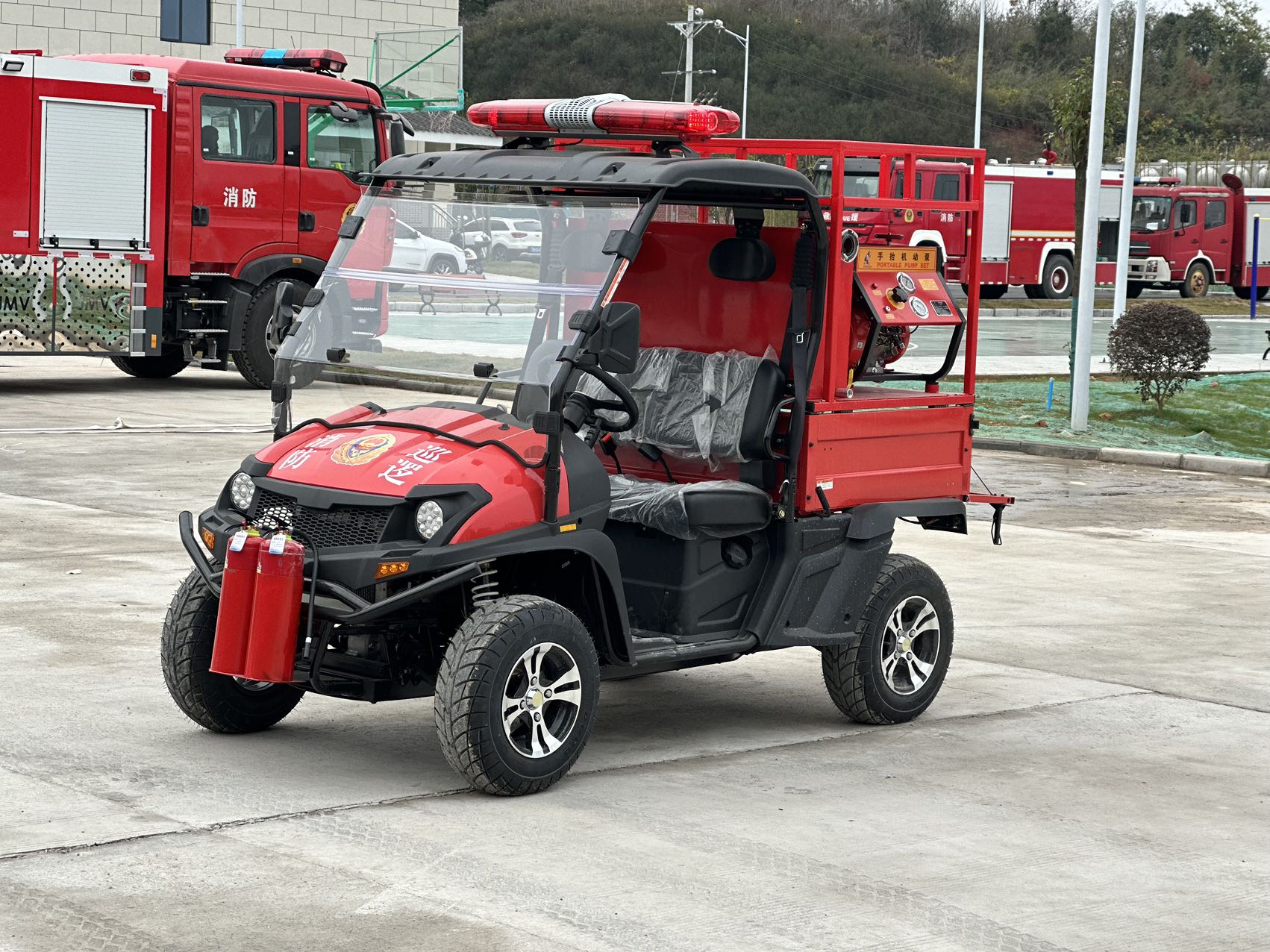 农达威消防摩托巡逻车
